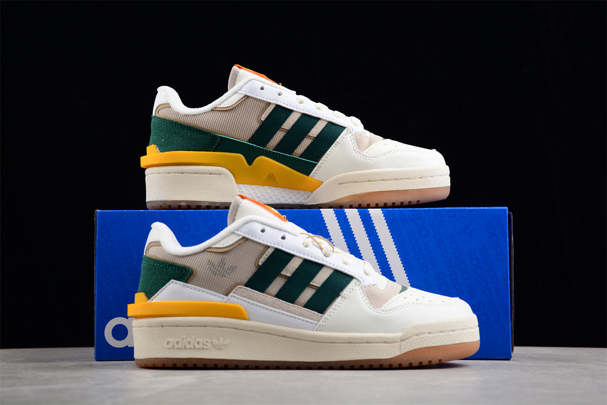adidas Forum Exhibit Low 2 "Cloud White/Collegiate Green Bliss"