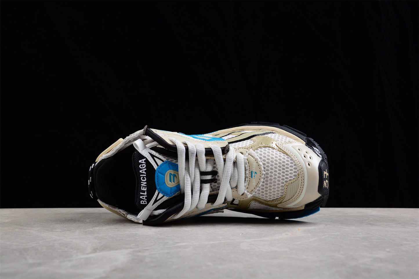 Balenciaga Runner – White/Beige/Blue - Best Reps Website 2025