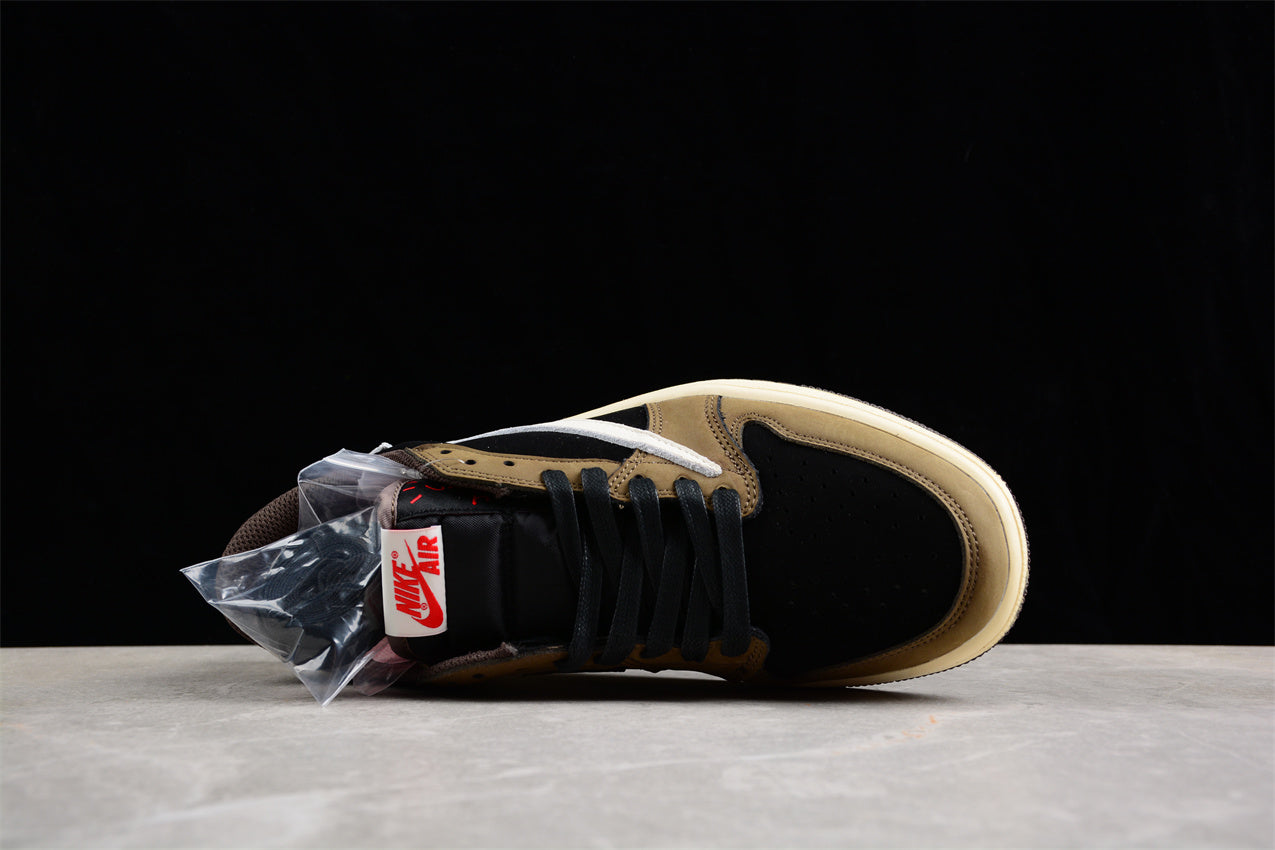Jordan 1 Retro Low OG SP Travis Scott Black Dark Mocha - Best Reps Website 2025