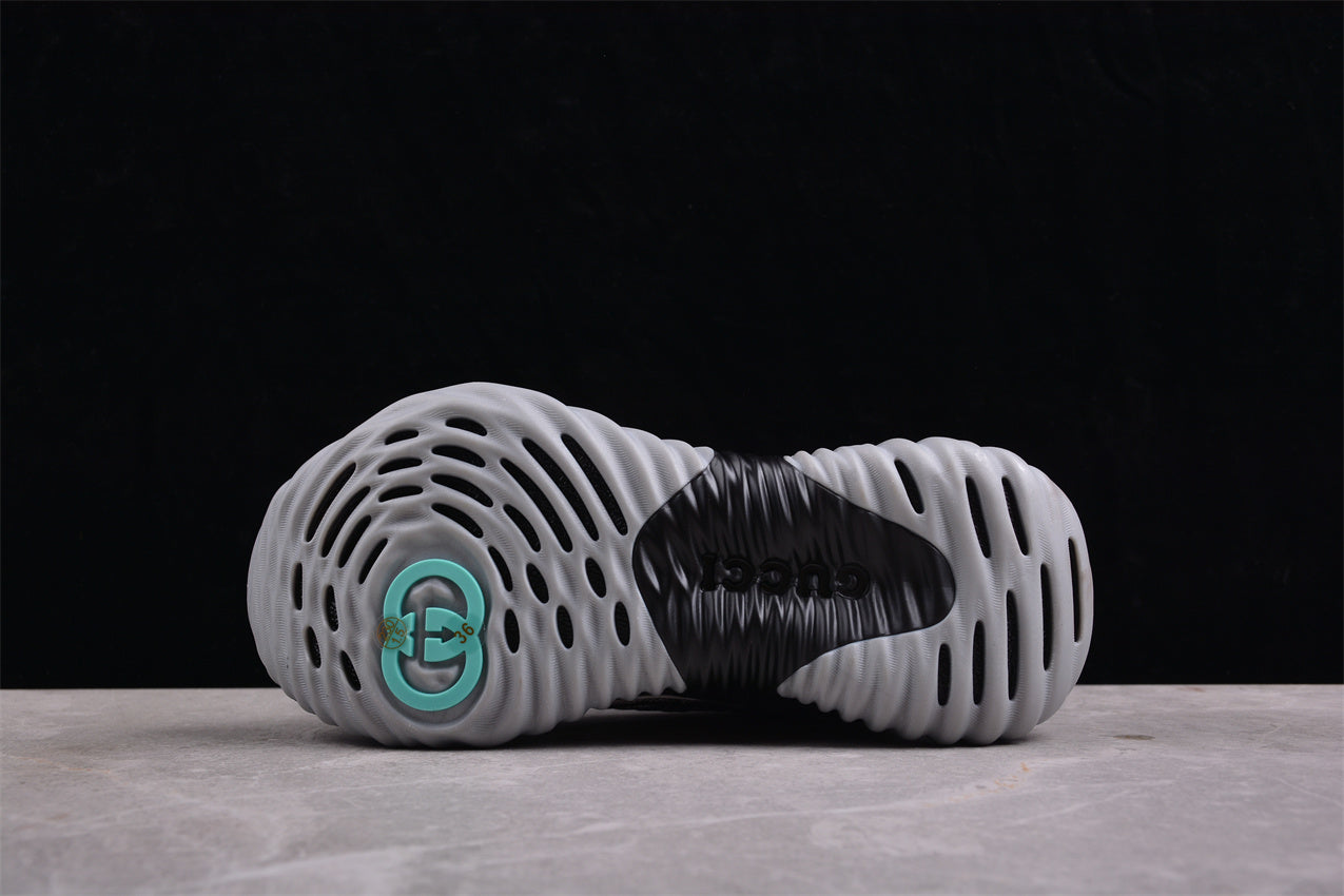 Gucci Ripple Sneaker "Silver Black" - Best Reps Website 2025