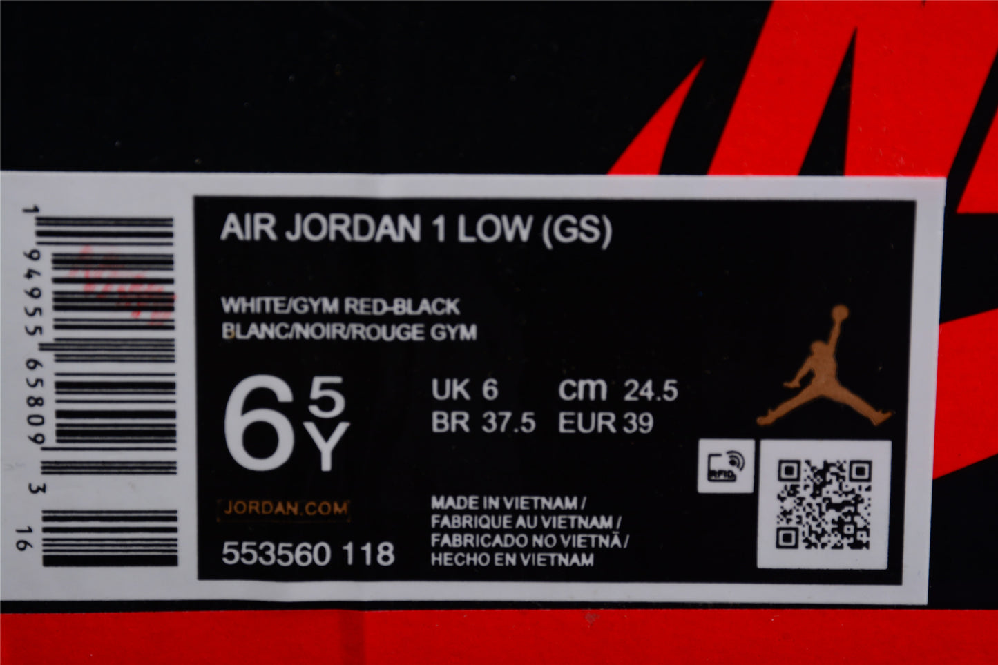 Air Jordan 1 Low “Chicago” 553558 118 - Best Reps Website 2025
