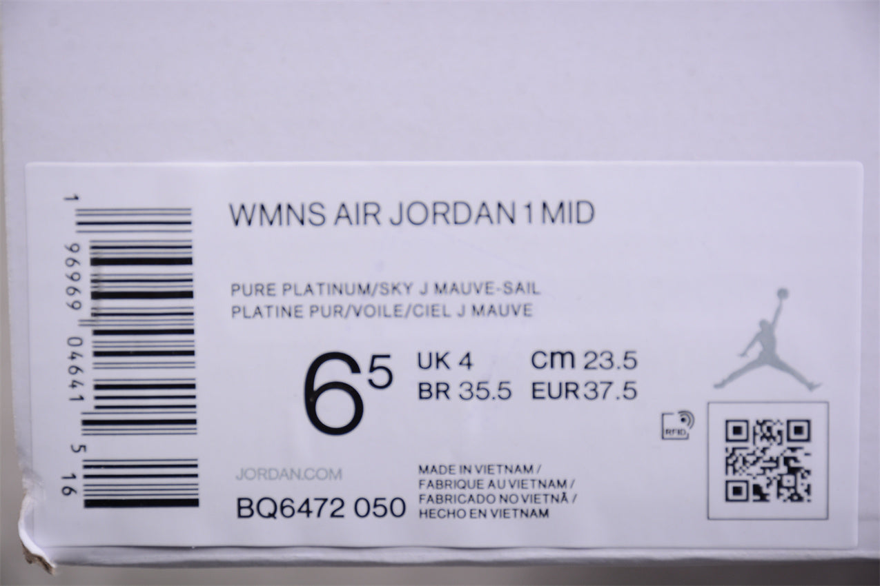 Air Jordan 1 Mid "Sky J Mauve" - Best Reps Website 2025