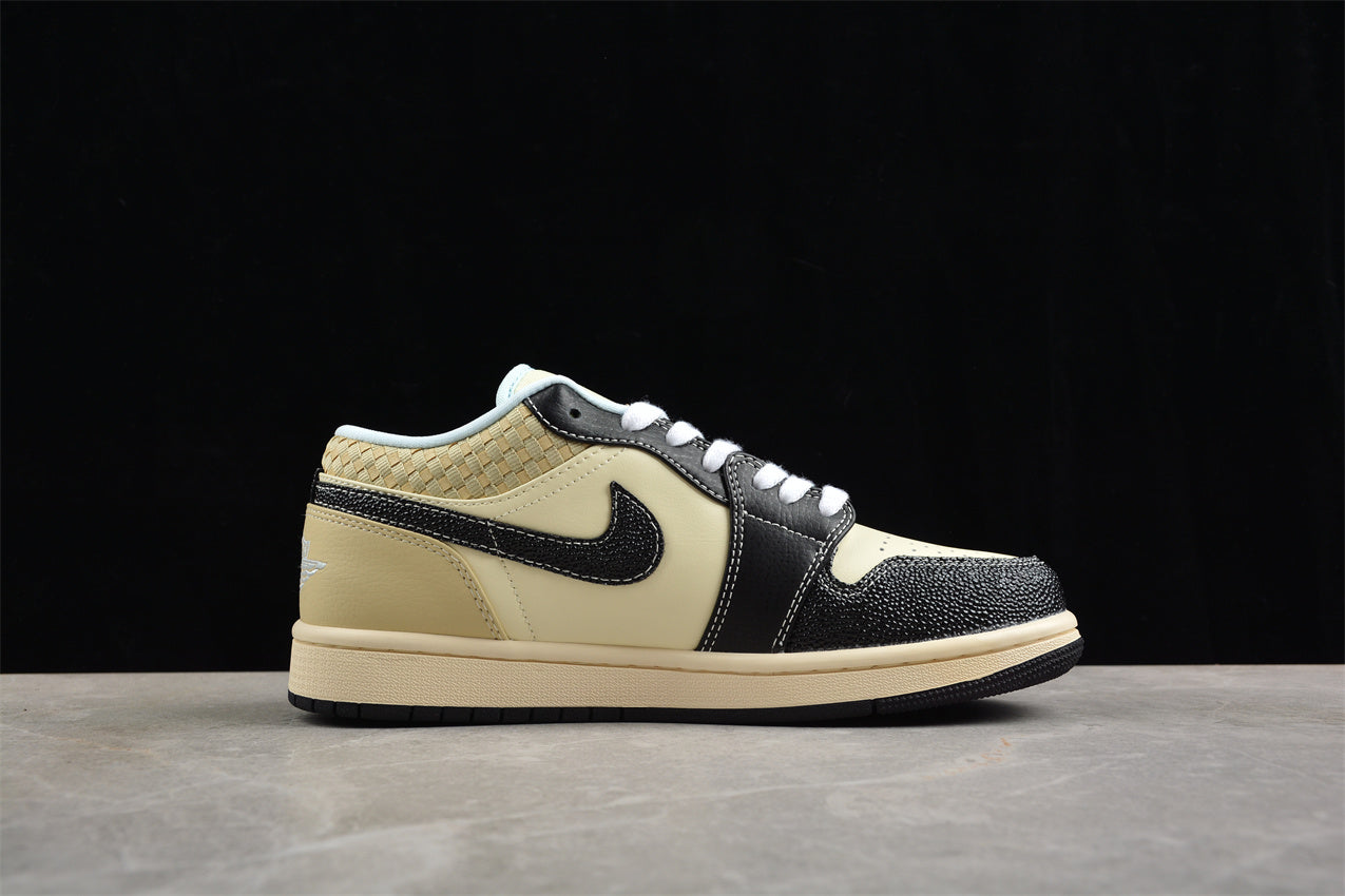 Air Jordan 1 Low "Coconut Milk Black - Best Reps Website 2025