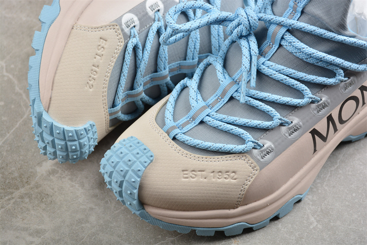 Moncler Low-Top Trailgrip Lite 2 Sneakers with Mountain Laces Light Blue - Best Reps Website 2025