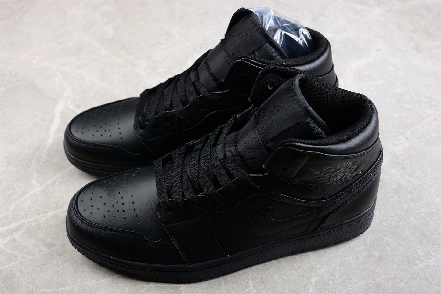 Air Jordan 1 Mid Premium – Triple Black - Best Reps Website 2025