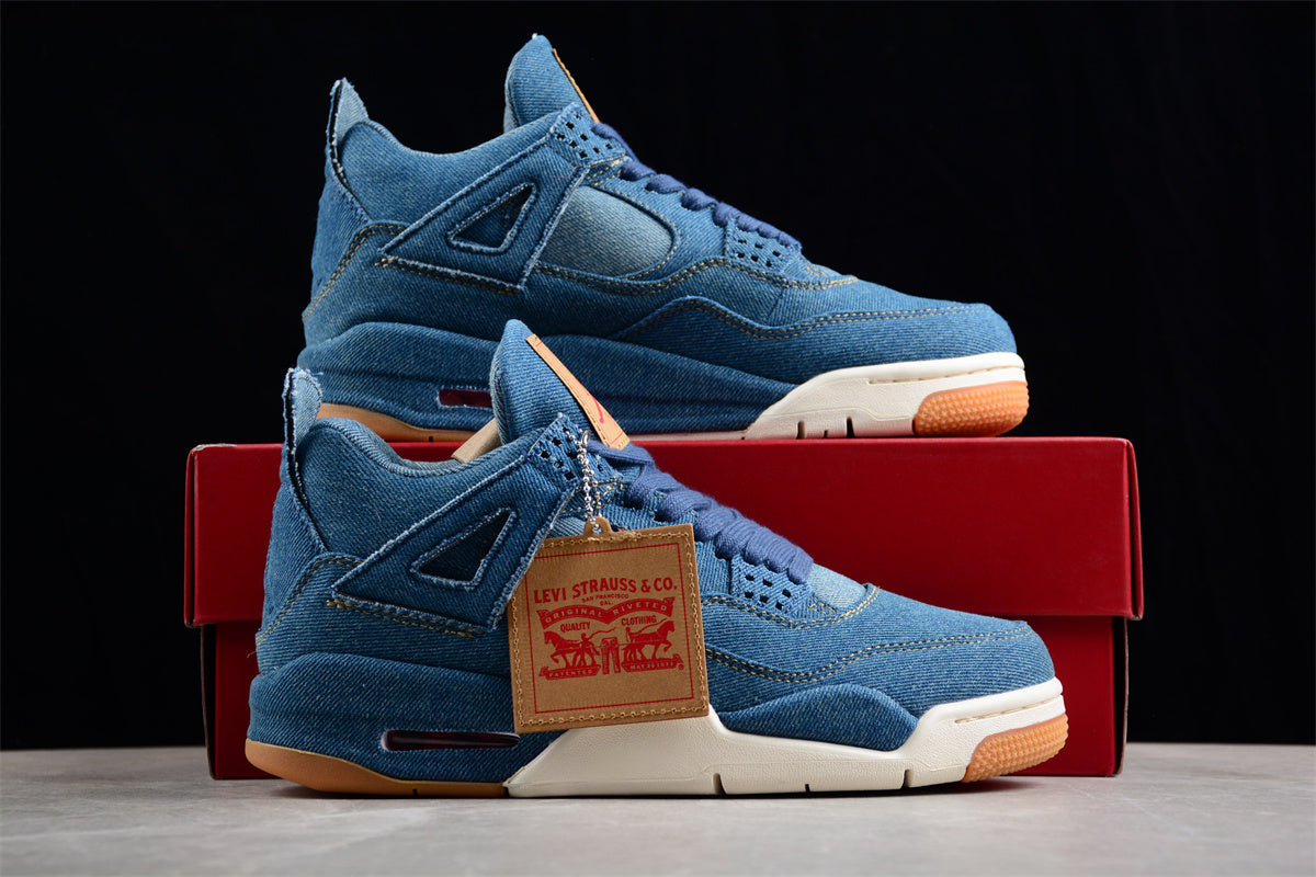 Levi’s x Air Jordan 4 Retro “Denim” - Best Reps Website 2025