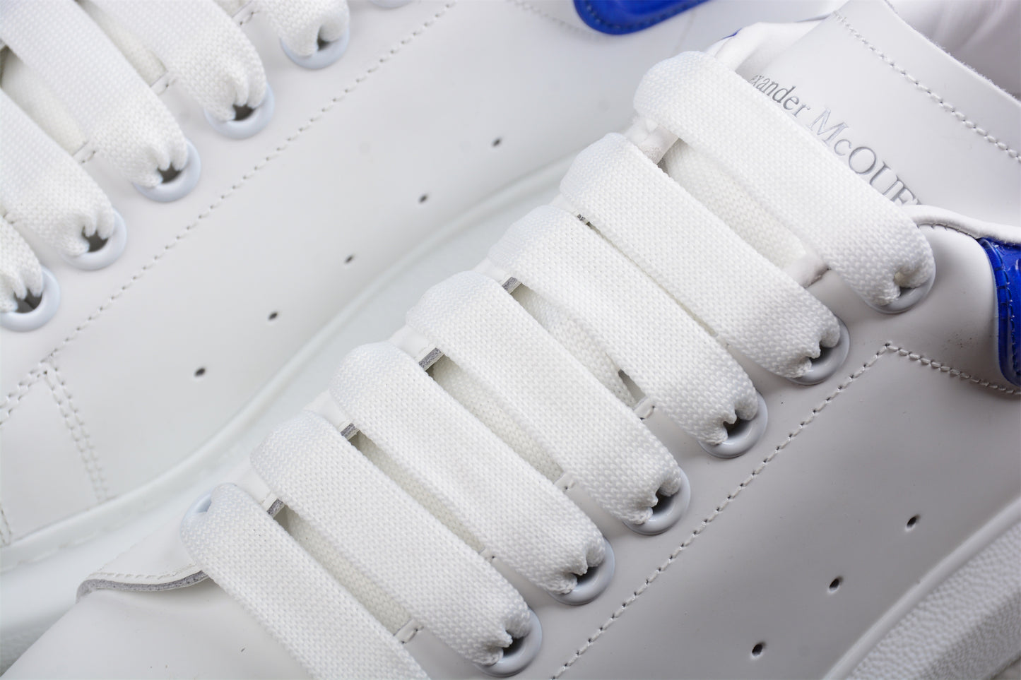 Alexander McQueen Oversized Sneaker 'White Electric Blue' - Best Reps Website 2025