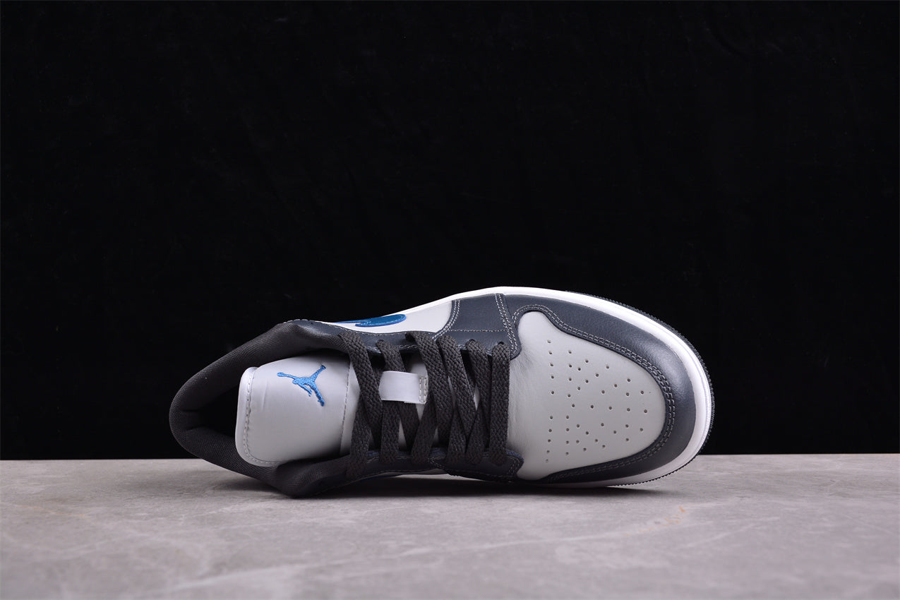 Air Jordan 1 Low 'Anthracite Industrial Blue' - Best Reps Website 2025