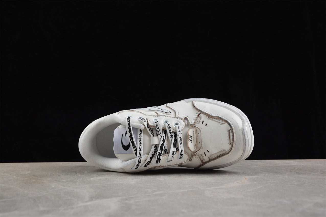 Balenciaga Hamptons Worn Out Pure White