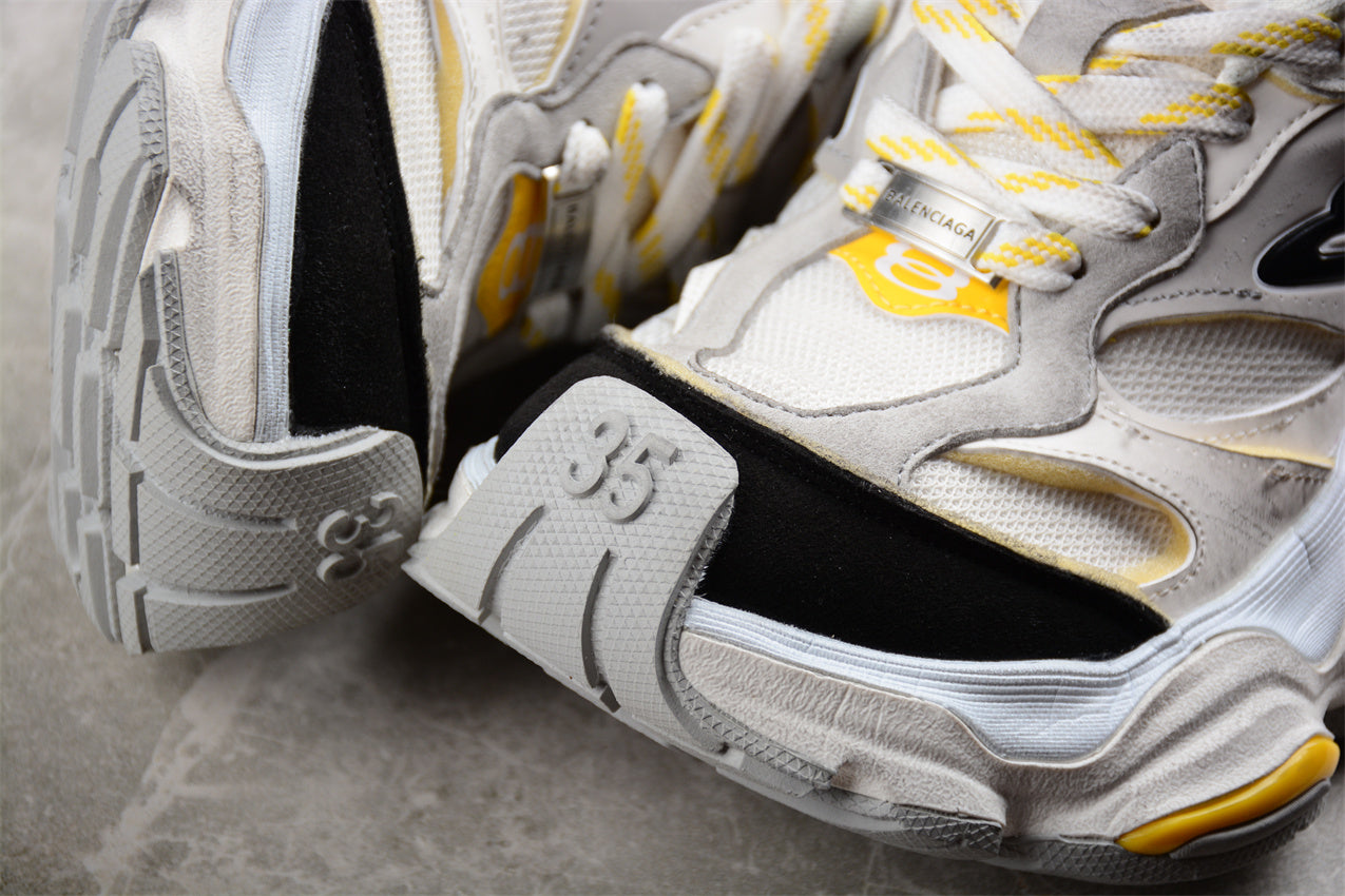 Balenciaga Cargo Sneaker 'Worn-Out - Grey Yellow' - Best Reps Website 2025