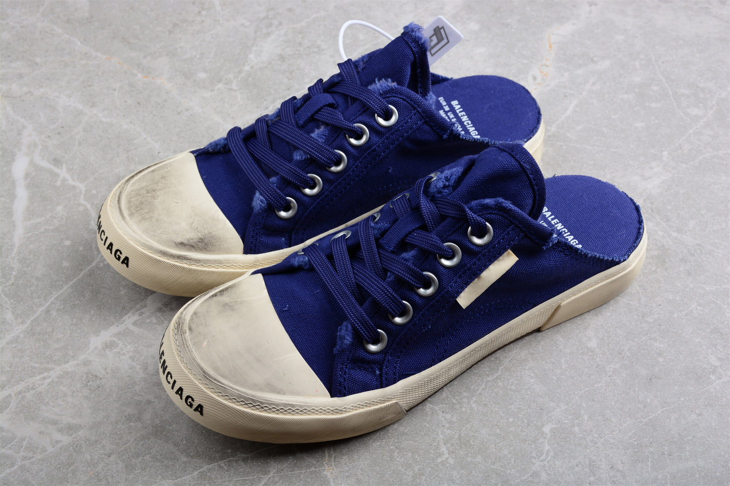 Balenciaga Paris Sneaker Mule – Blue - Best Reps Website 2025