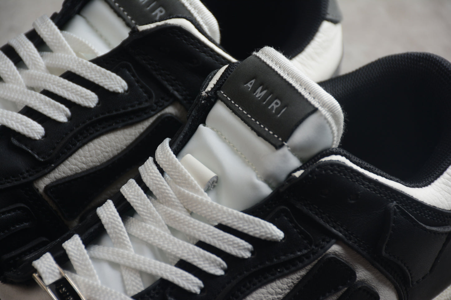 AMIRI Skel Top Low 'Black/White/Black' - Best Reps Website 2025