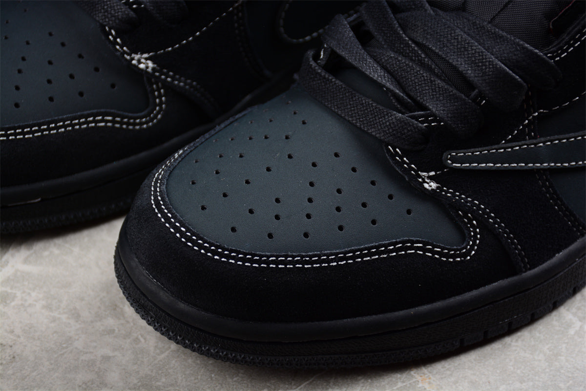Travis Scott x Air Jordan 1 Low OG “Triple Black” - Best Reps Website 2025
