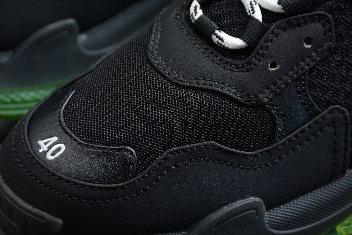 Balenciaga Wmns Triple S – Black Green - Best Reps Website 2025
