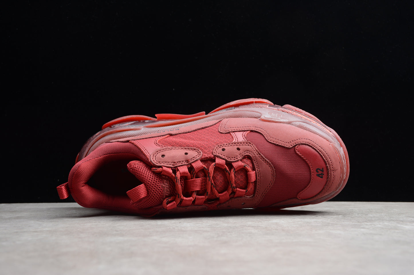 Balenciaga Triple S – Burgundy Red - Best Reps Website 2025