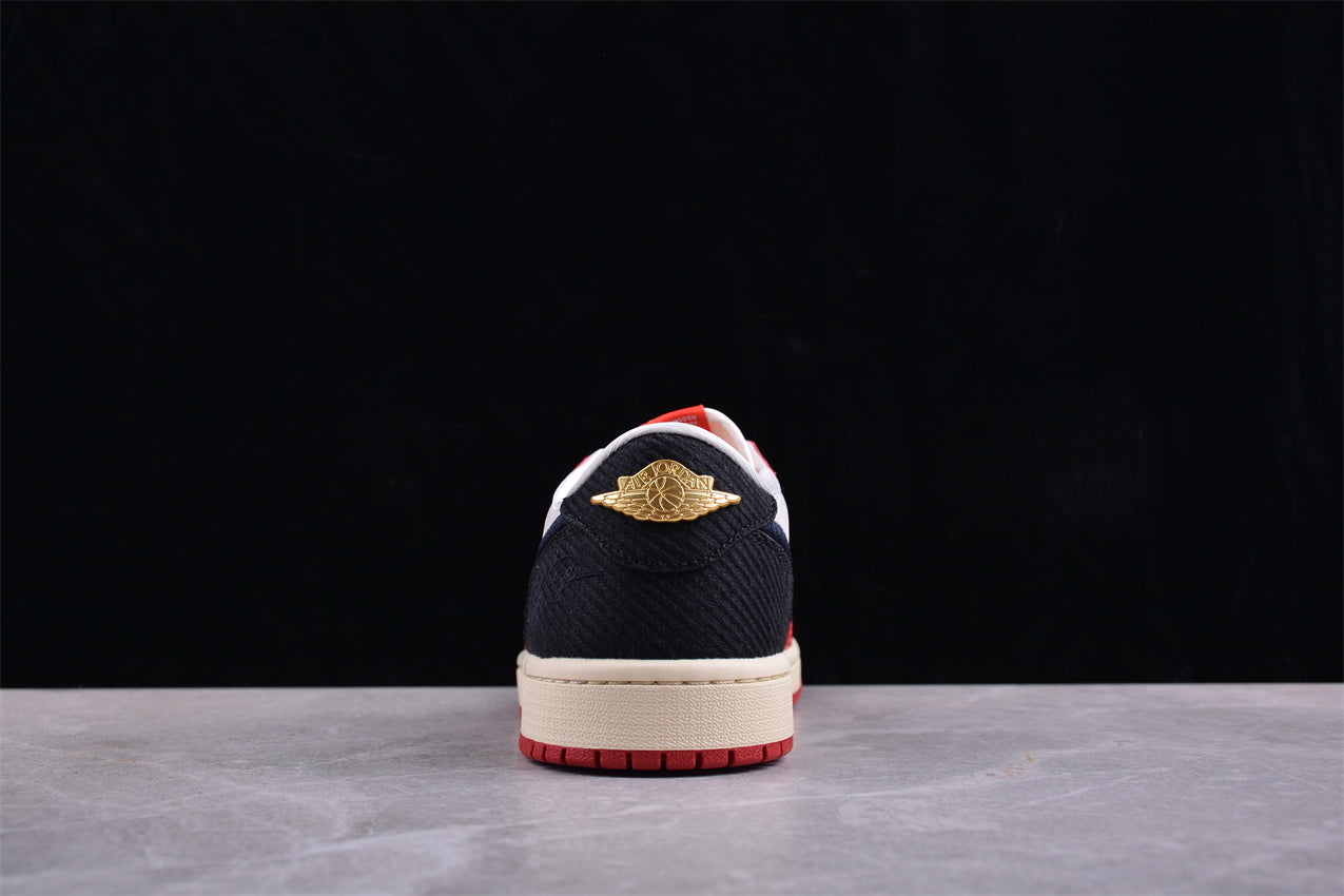 Jordan 1 x Trophy Room Retro Low OG SP Sail Varsity Red - Best Reps Website 2025