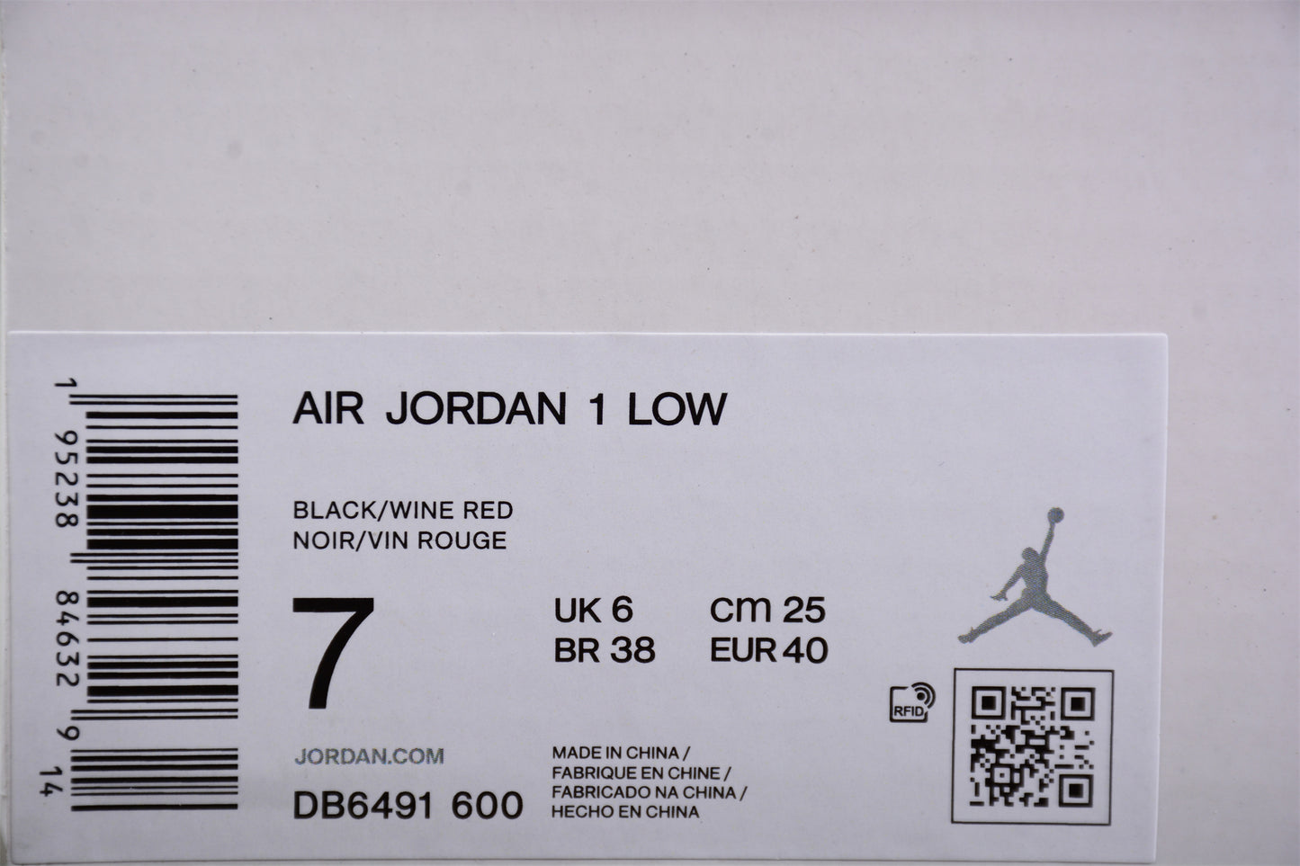 Air Jordan 1 Low "Dark Beetroot Black" (Women's) - Best Reps Website 2025