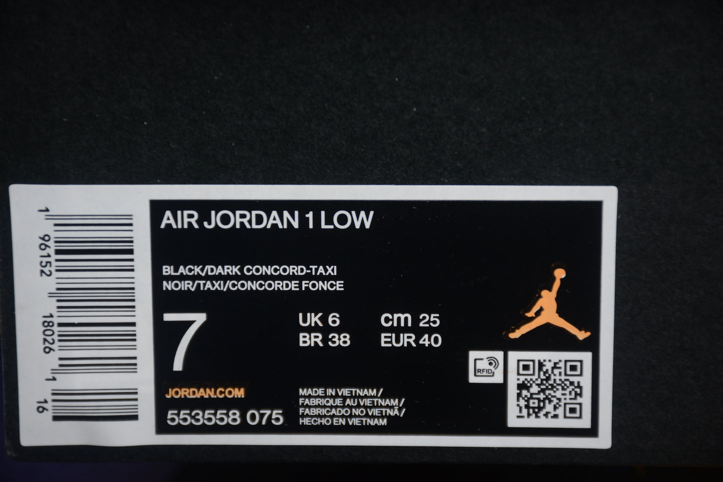 Air Jordan 1 Low "Dark Concord"