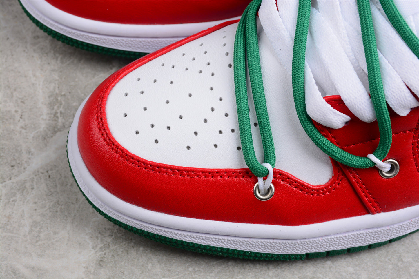 Air Jordan 1 Low "White/Stadium Green" (553558-129) - Best Reps Website 2025