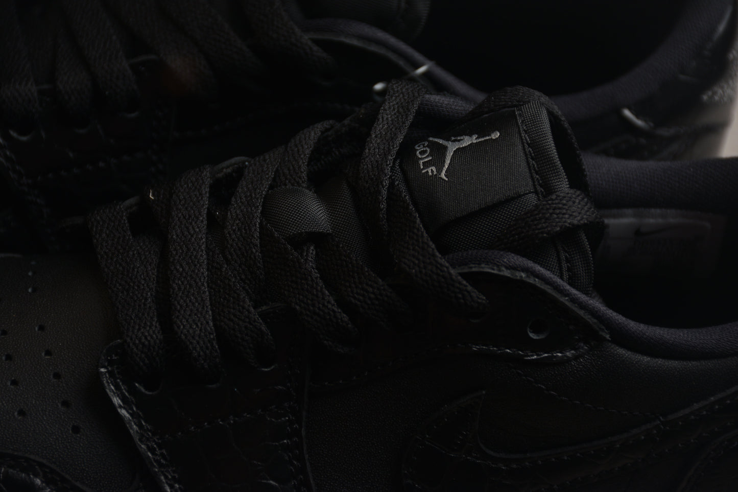 Air Jordan 1 Low Golf "Black Snake Pattern"