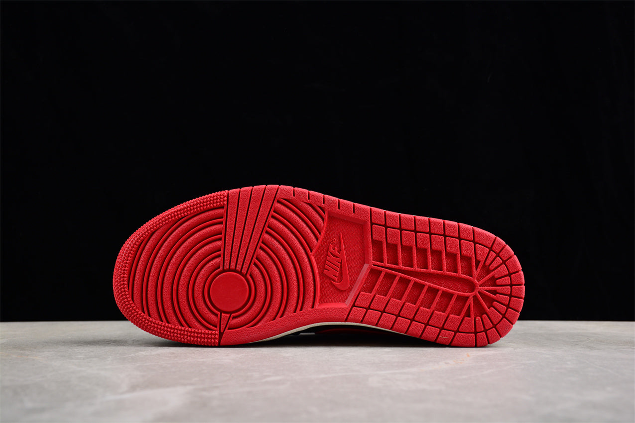 Nike Air Jordan 1 Low "Bred Sail Black Red" - Best Reps Website 2025