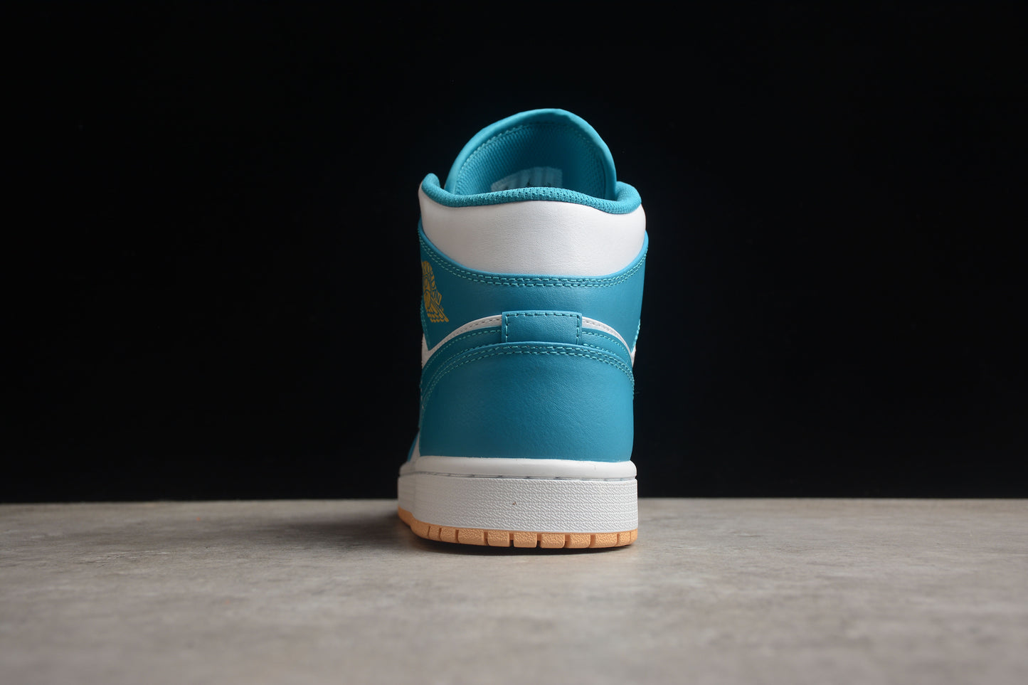 Nike Air Jordan 1 Mid "Aquatone Celestial Gold White" - Best Reps Website 2025
