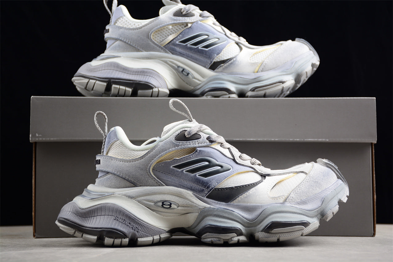 Balenciaga Cargo Sneakers in White/Grey - Best Reps Website 2025