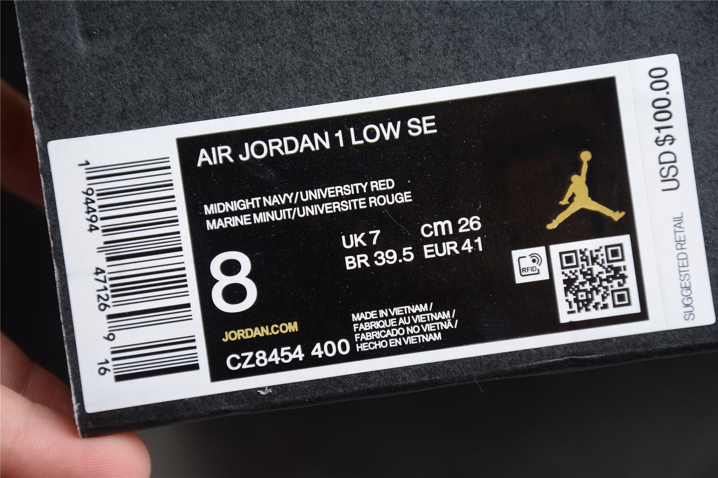 Air Jordan 1 Low “USA” (2020)