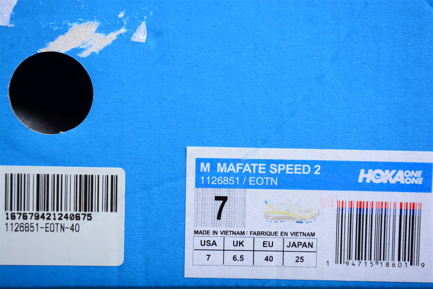 Hoka One One Mafate Speed 2 Origins in Eggnog - Best Reps Website 2025