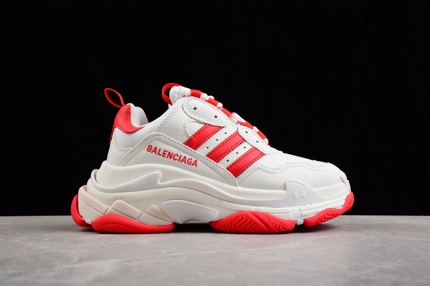 Balenciaga x adidas Triple S White Red - Best Reps Website 2025