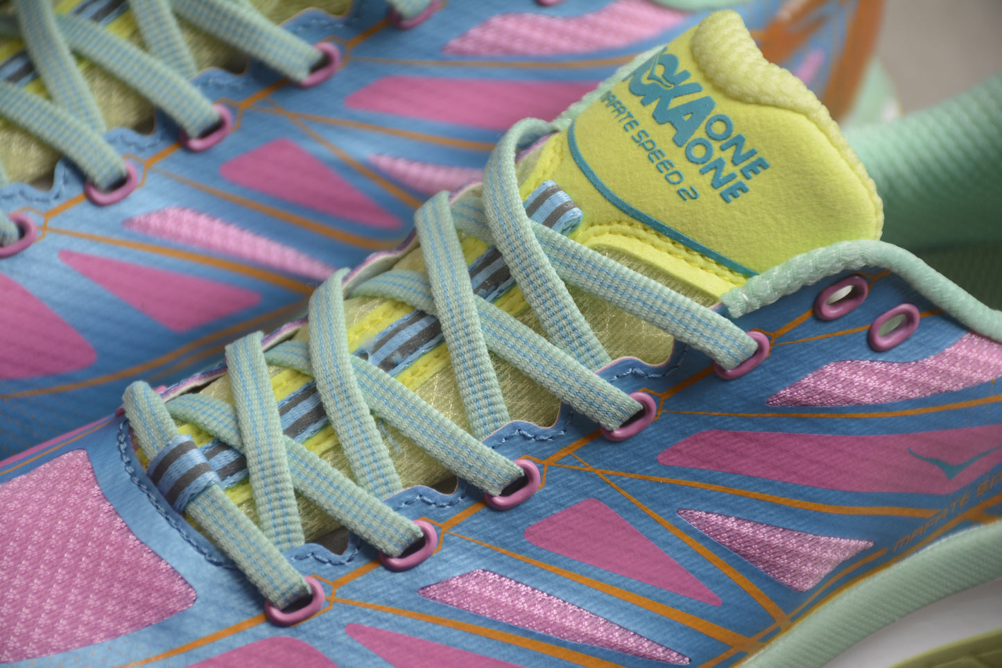 Hoka One One Mafate Speed 2 in Cyclamen/All Aboard - Best Reps Website 2025