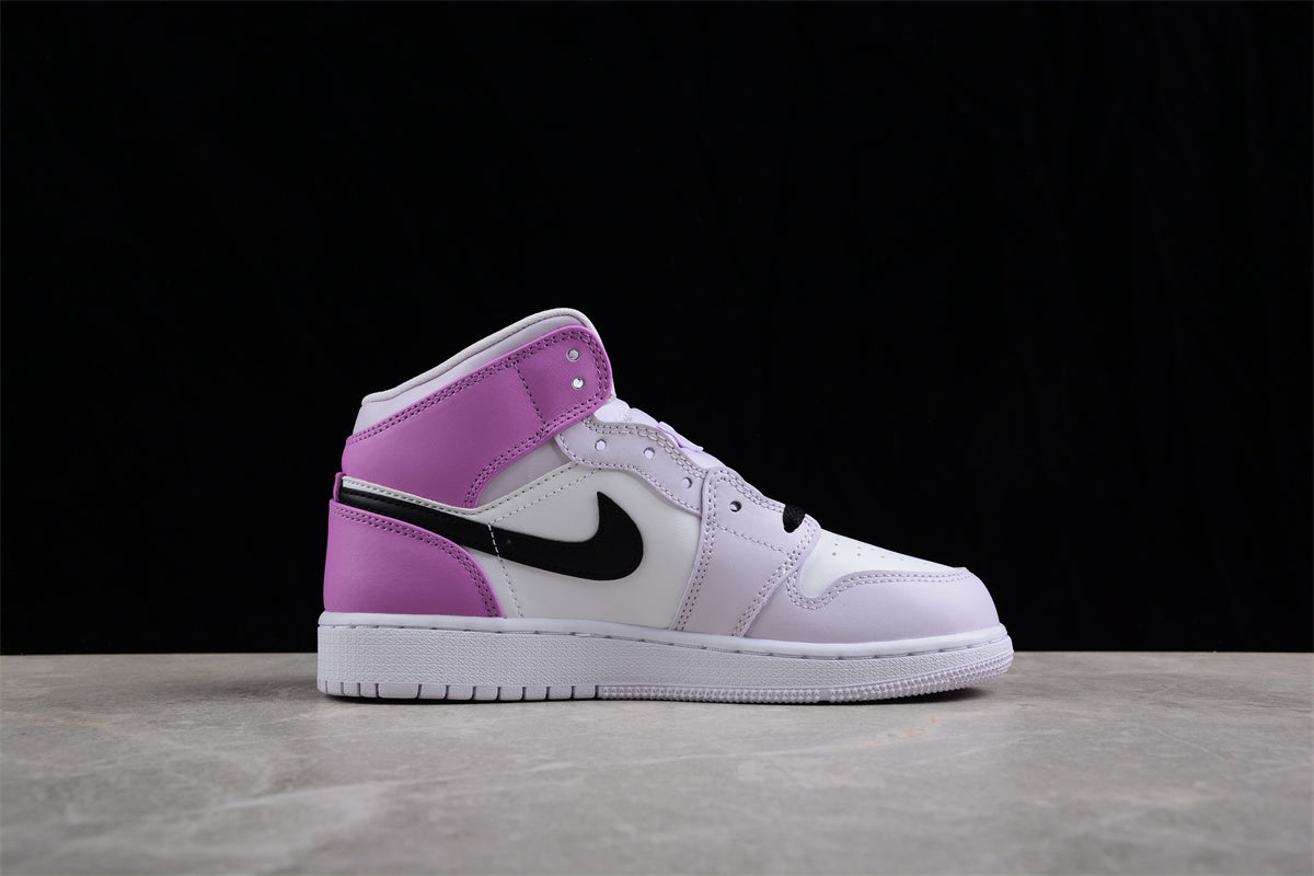 Nike Air Jordan 1 Mid GS "Barely Grape"