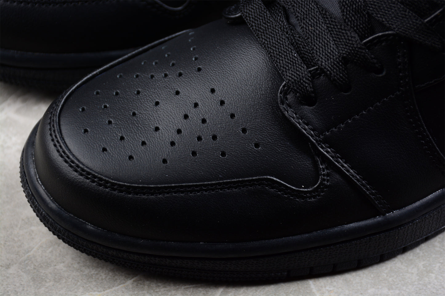 Air Jordan 1 Low “Triple Black” 553558-093 - Best Reps Website 2025