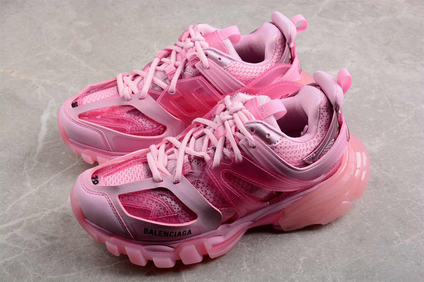 Balenciaga Track Clear Sole – Pink (Women’s) - Best Reps Website 2025
