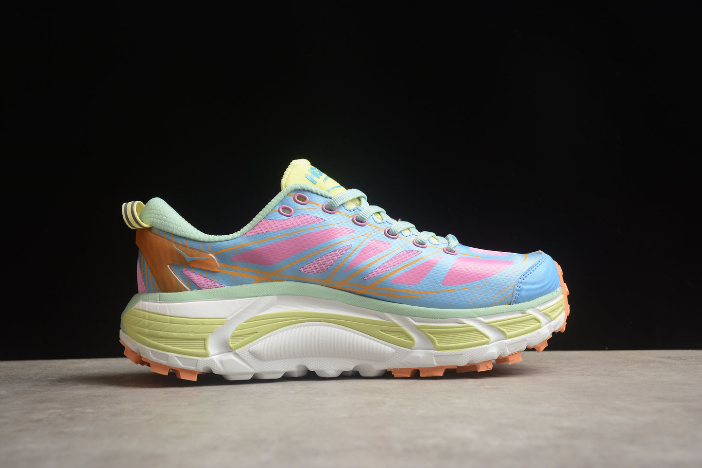 Hoka One One Mafate Speed 2 in Cyclamen/All Aboard - Best Reps Website 2025
