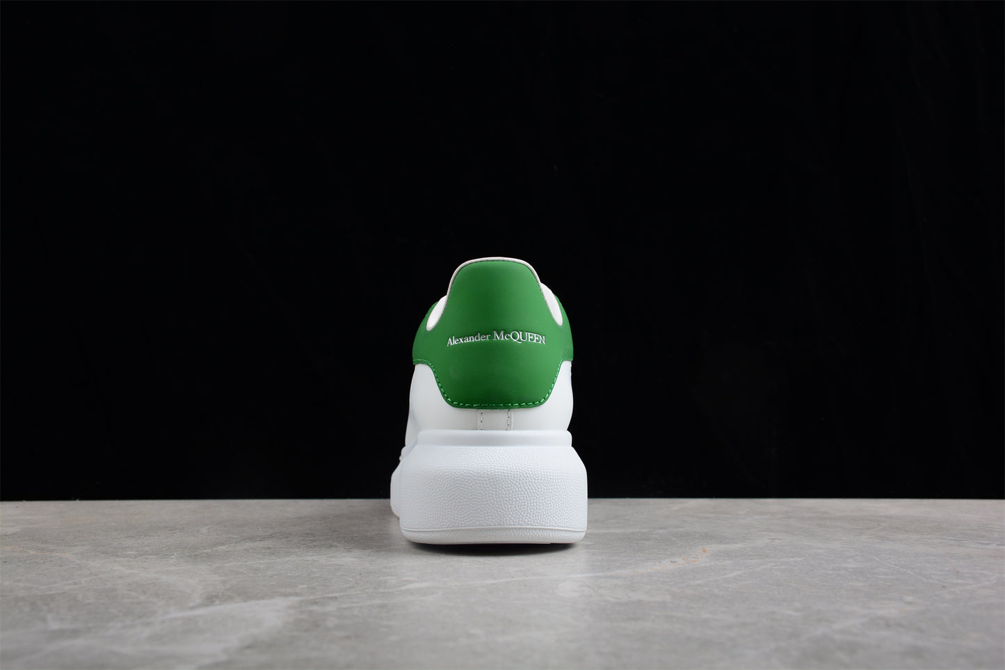 Alexander McQueen Oversized Sneaker in White/Green - Best Reps Website 2025