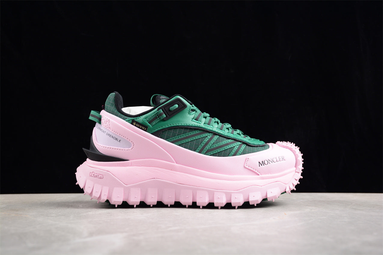 Moncler Trailgrip GTX Low 'Pink/Olive' - Best Reps Website 2025