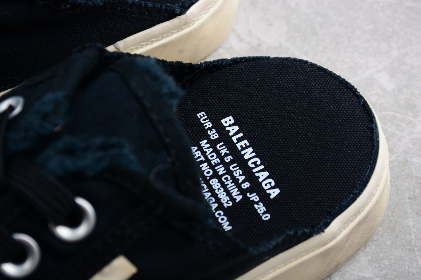 Balenciaga Paris Sneaker Mule – Black - Best Reps Website 2025