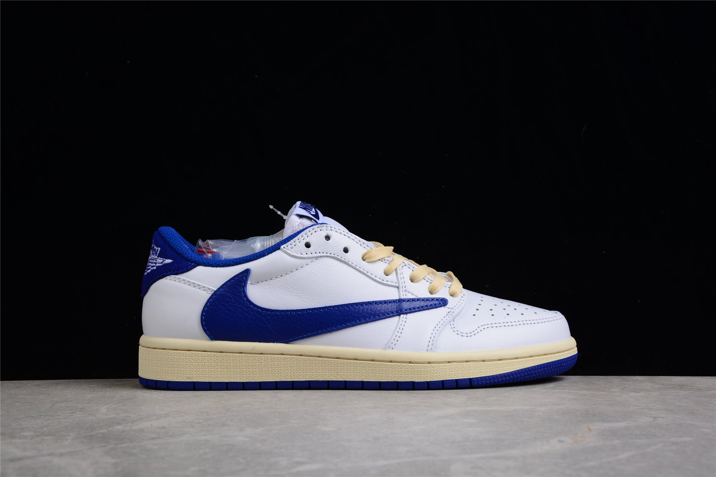 Travis Scott x Fragment x Nike Air Jordan 1 Low OG “Sail Military Blue” - Best Reps Website 2025