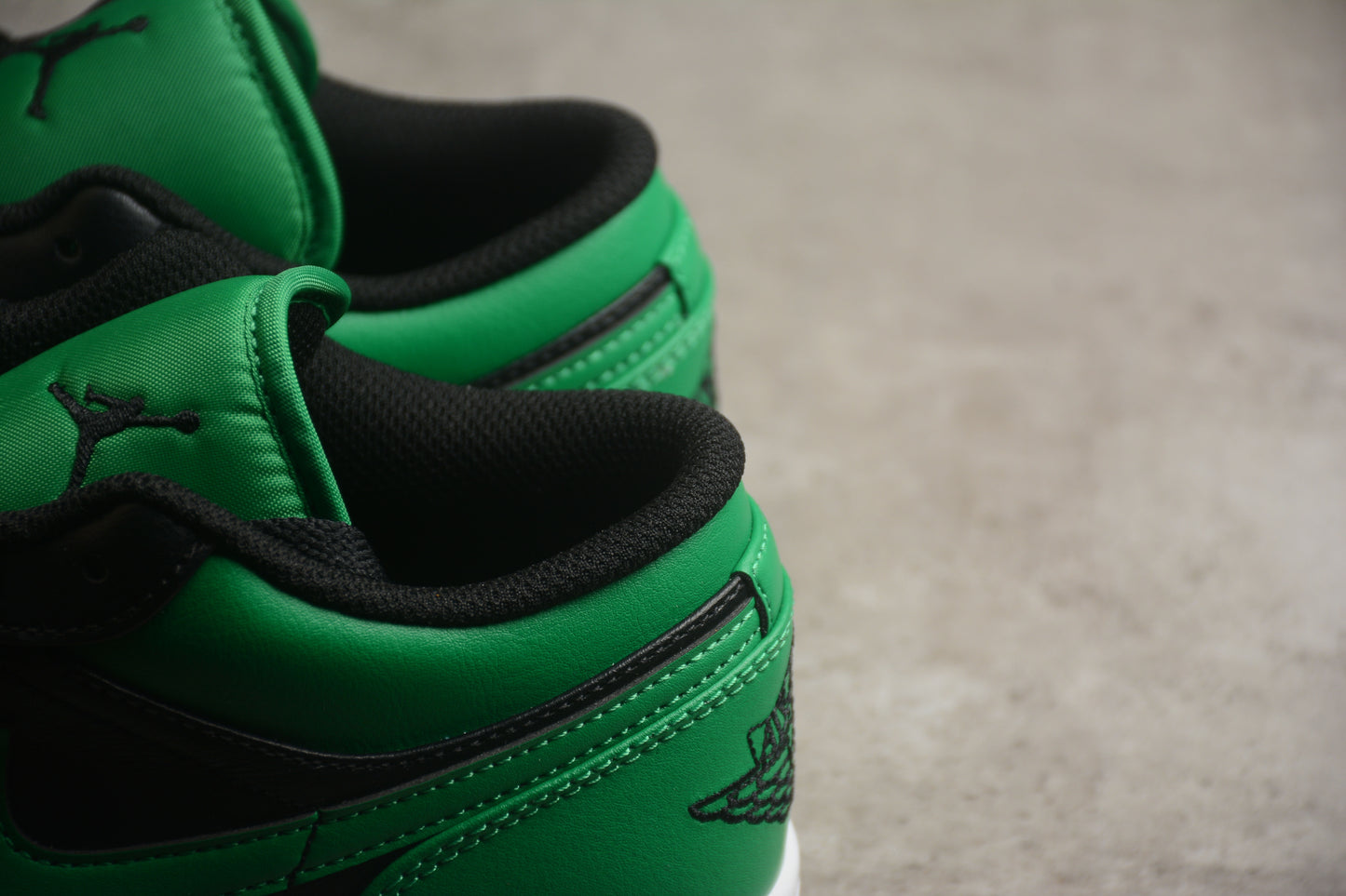 Air Jordan 1 Low ‘Black Lucky Green’ - Best Reps Website 2025