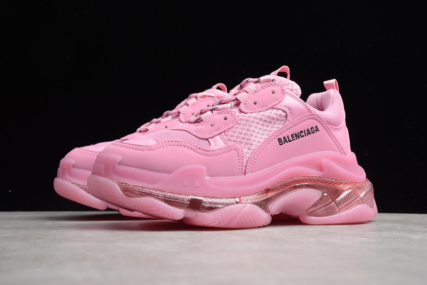 Balenciaga Triple S Clear Sole – Pink (Women's) - Best Reps Website 2025