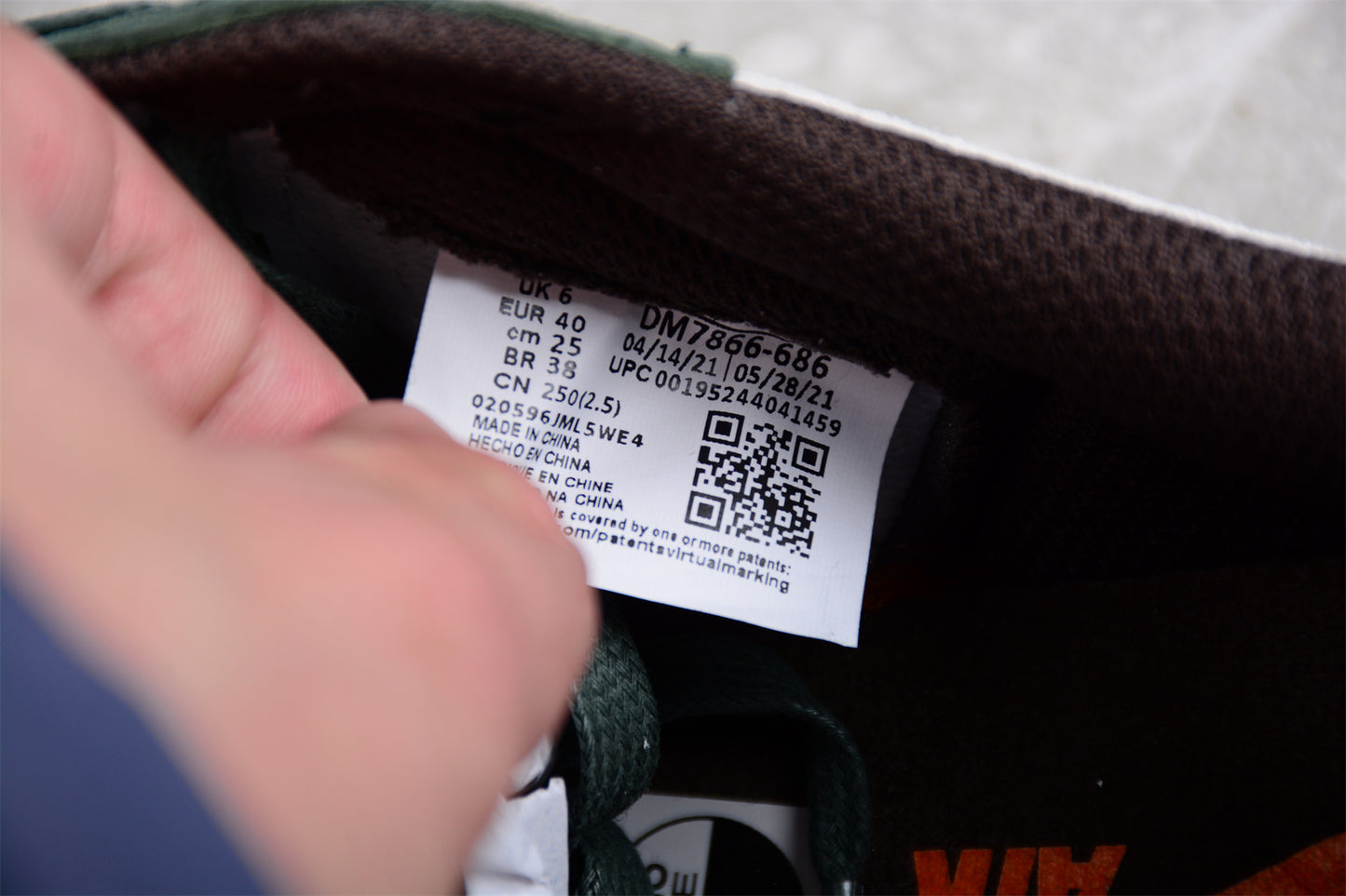 Travis Scott x Air Jordan 1 Low Blackish Green OG DM7866-686 - Best Reps Website 2025