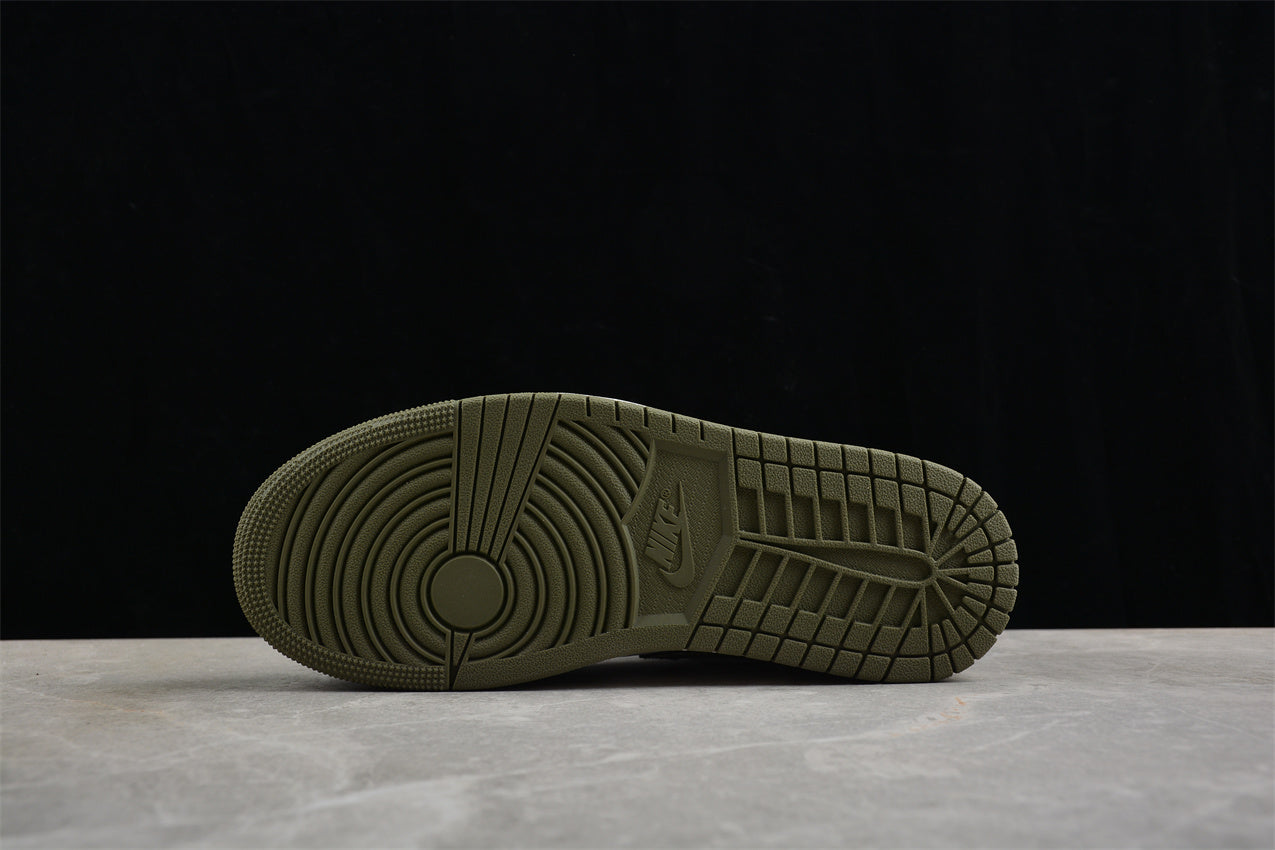 Air Jordan 1 Low "Black Toe Medium Olive" - Best Reps Website 2025