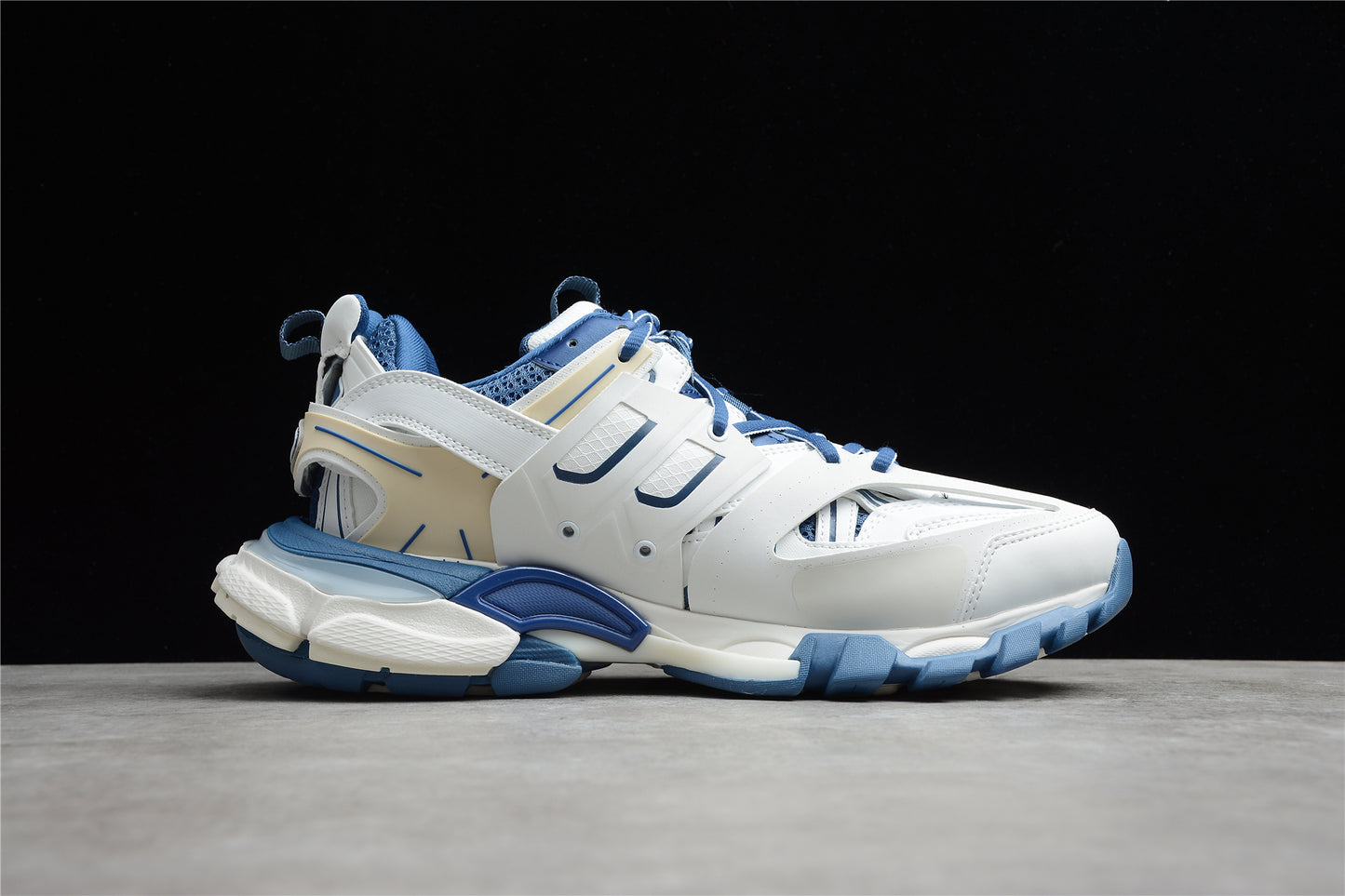 Balenciaga Track Worn Out – White Blue - Best Reps Website 2025