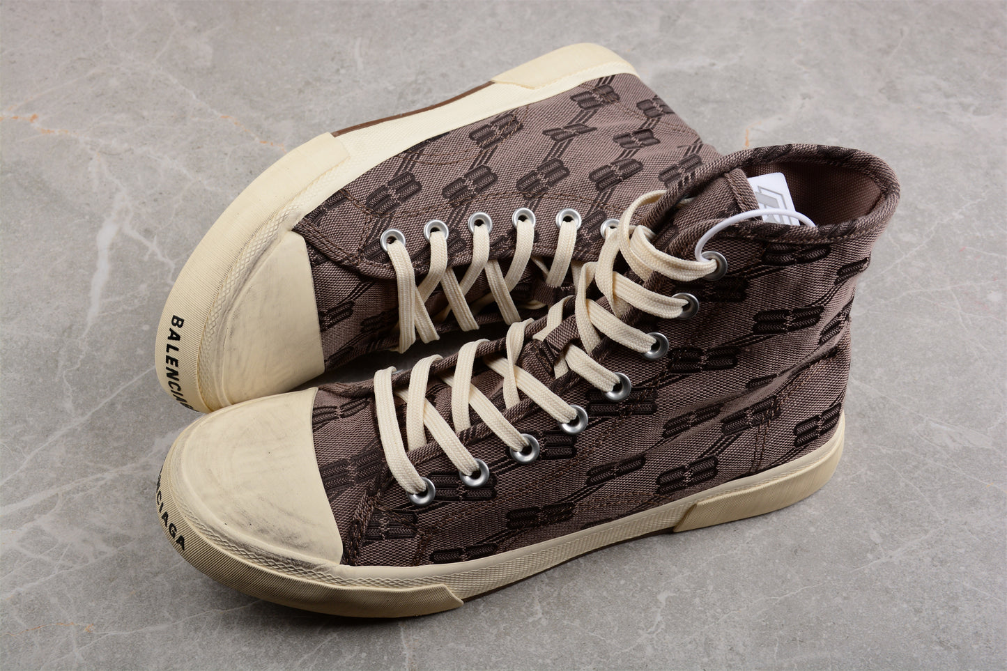 Balenciaga Paris High Sneakers – BB Monogram - Best Reps Website 2025