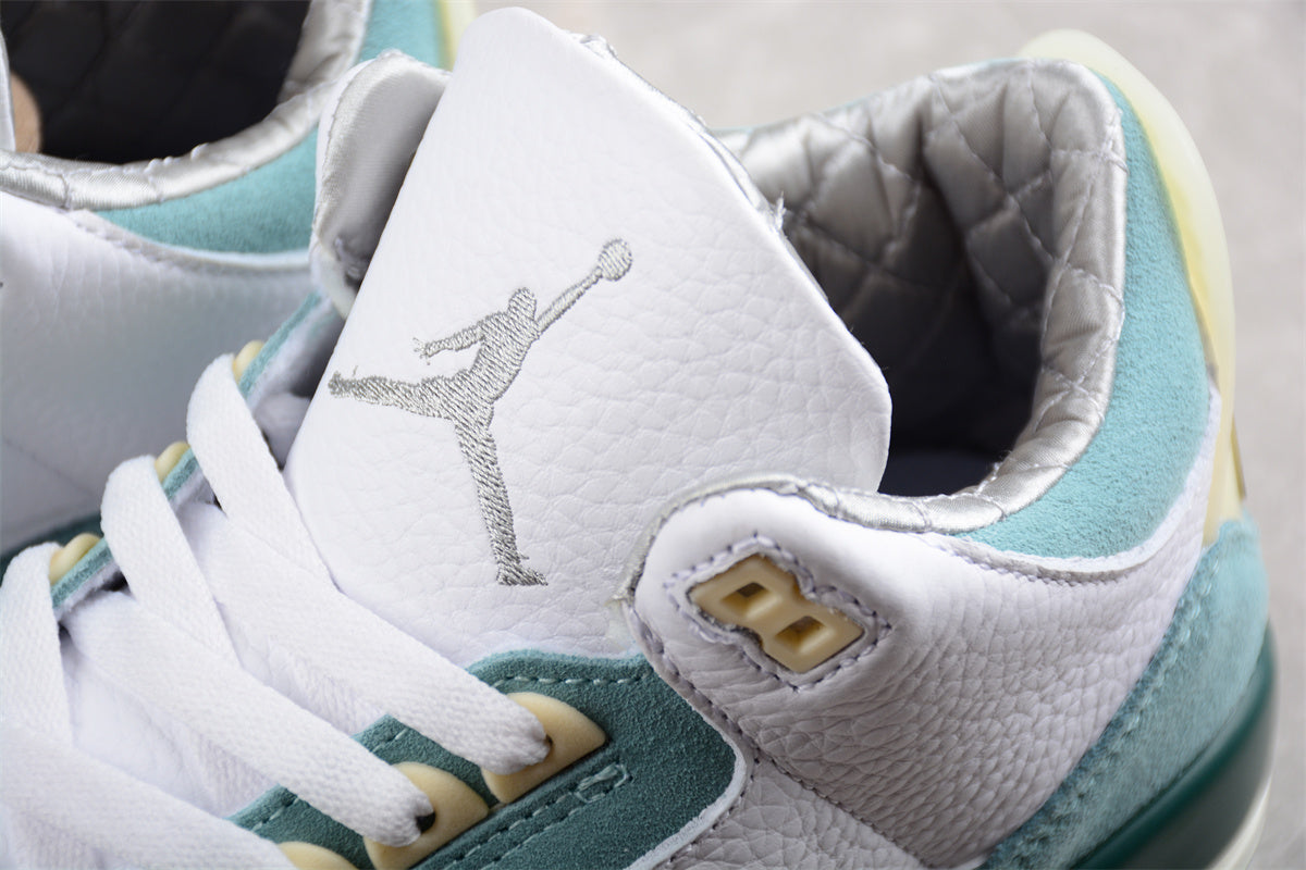 Air Jordan 3 Retro White/Grayish Green - Best Reps Website 2025