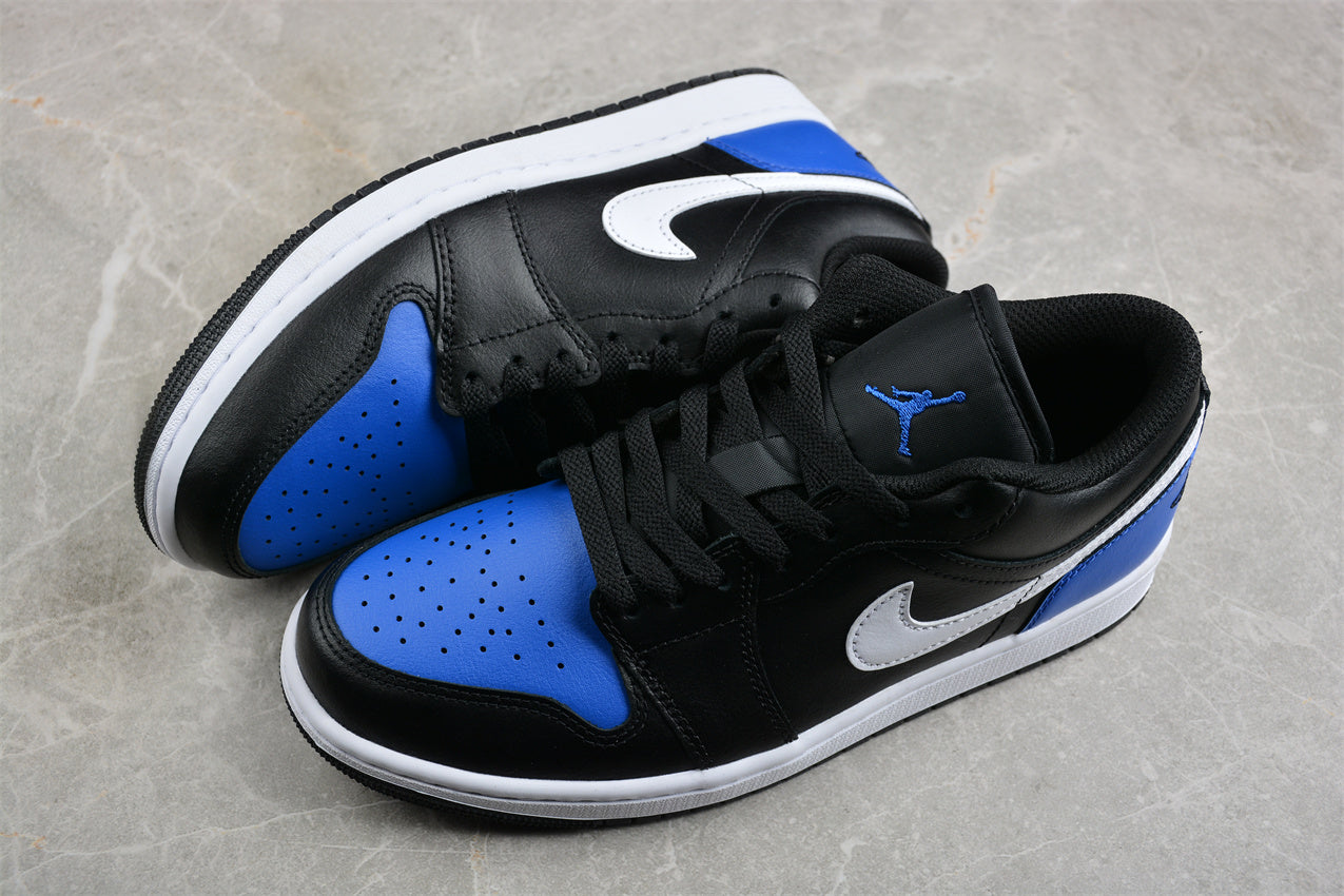 Air Jordan 1 Low 'Black Royal Toe' - Best Reps Website 2025