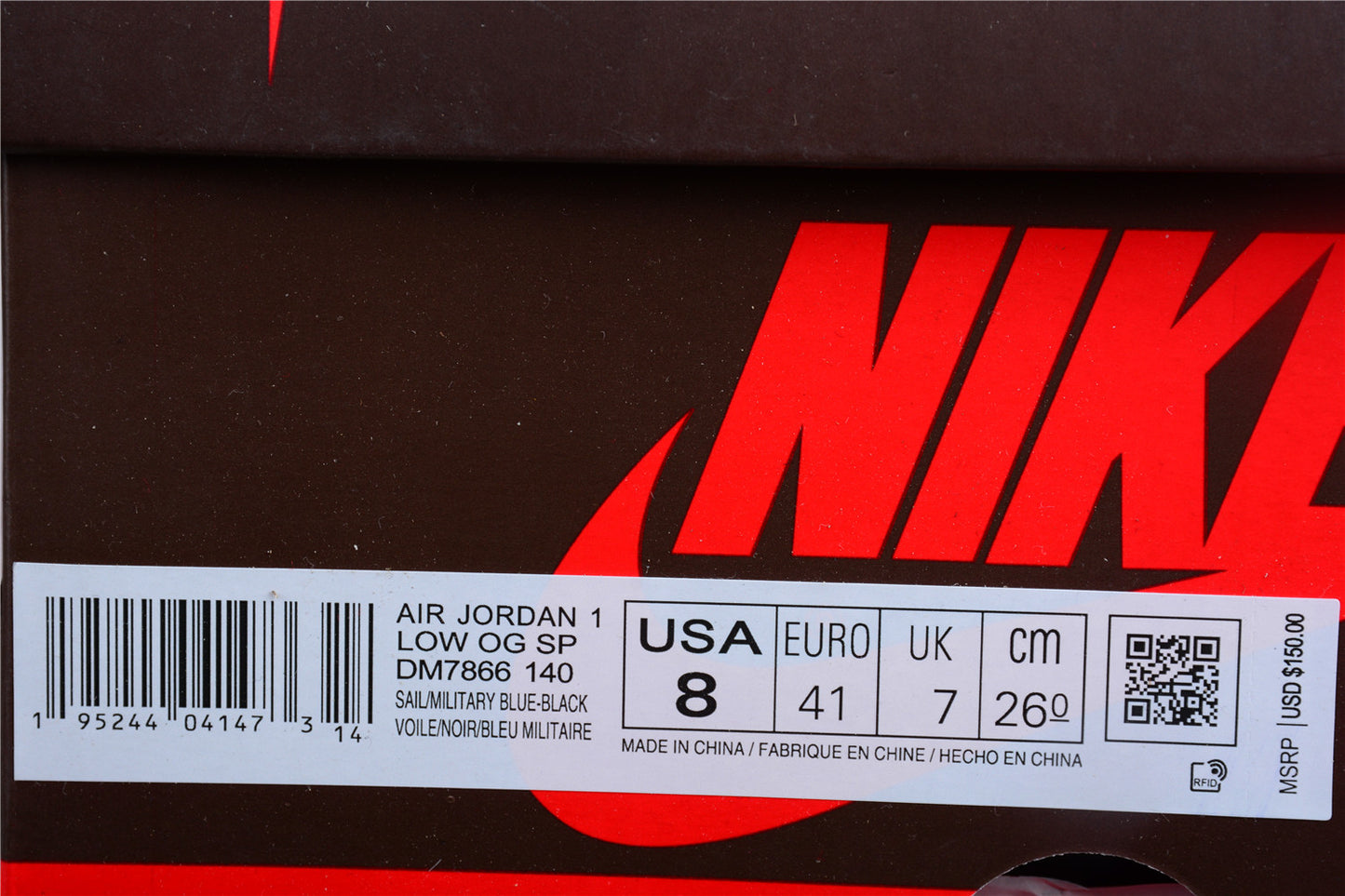 Travis Scott x Fragment x Air Jordan 1 Low DM7866-140 - Best Reps Website 2025