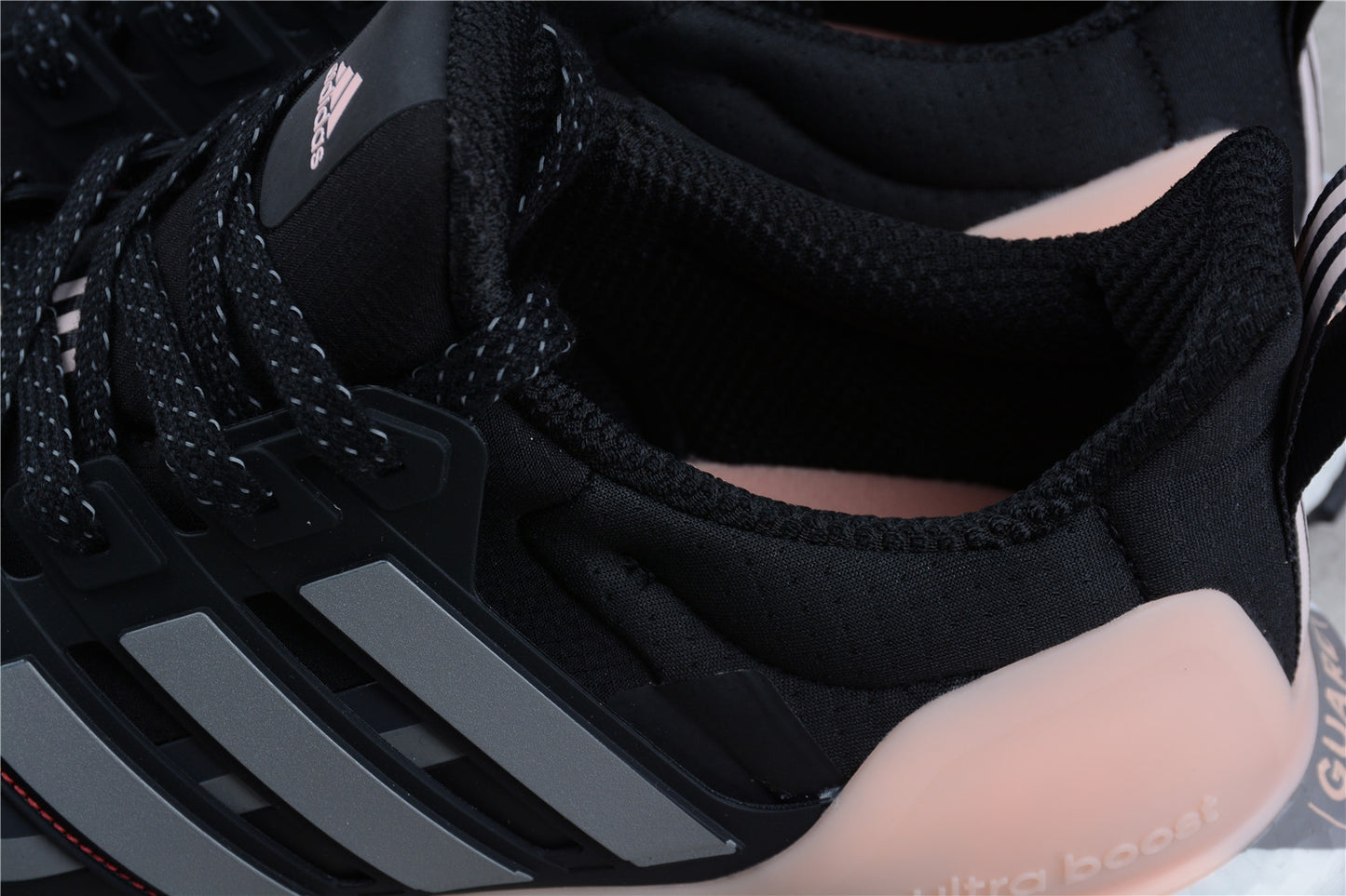 adidas Ultraboost Guard Women's Running Shoes in Black/Grey/Pink - Best Reps Website 2025