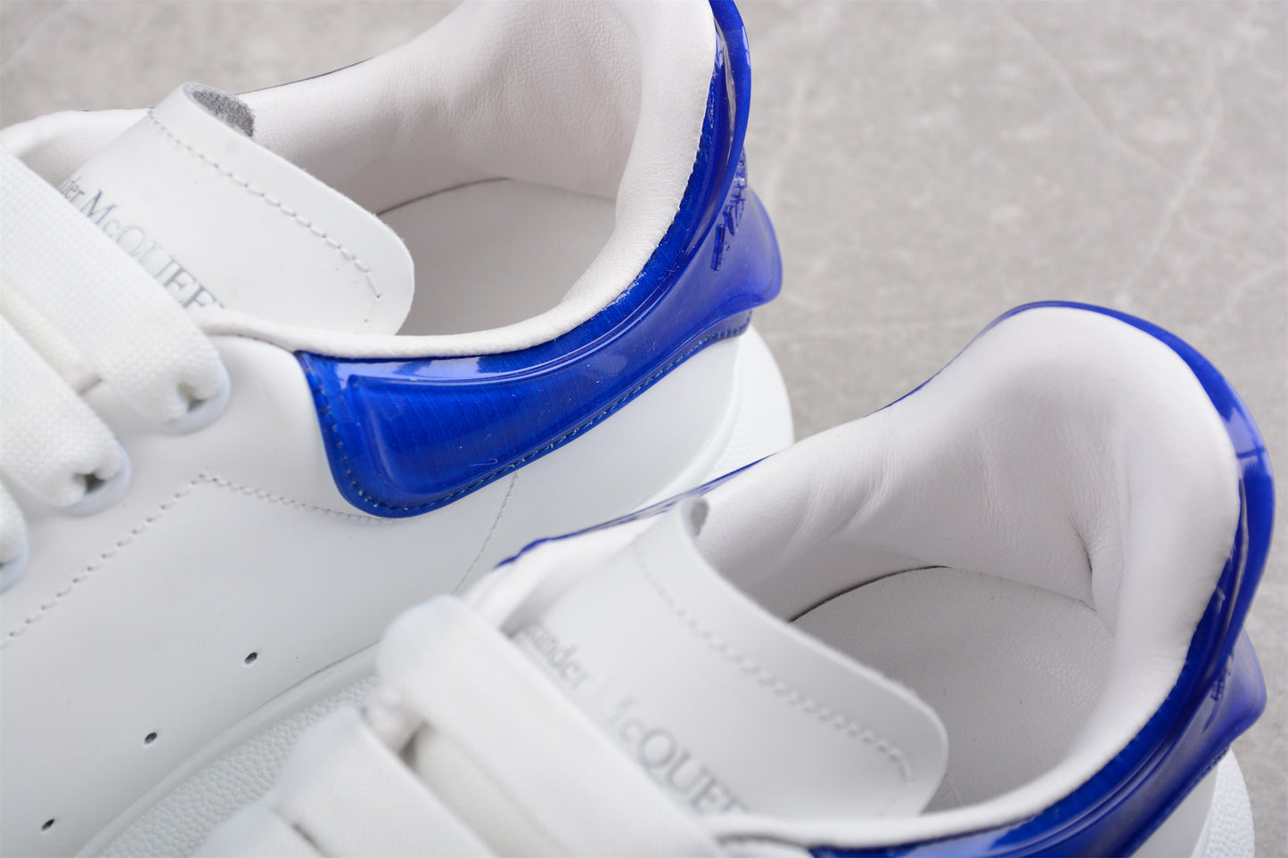 Alexander McQueen Oversized Sneaker 'White Electric Blue' - Best Reps Website 2025